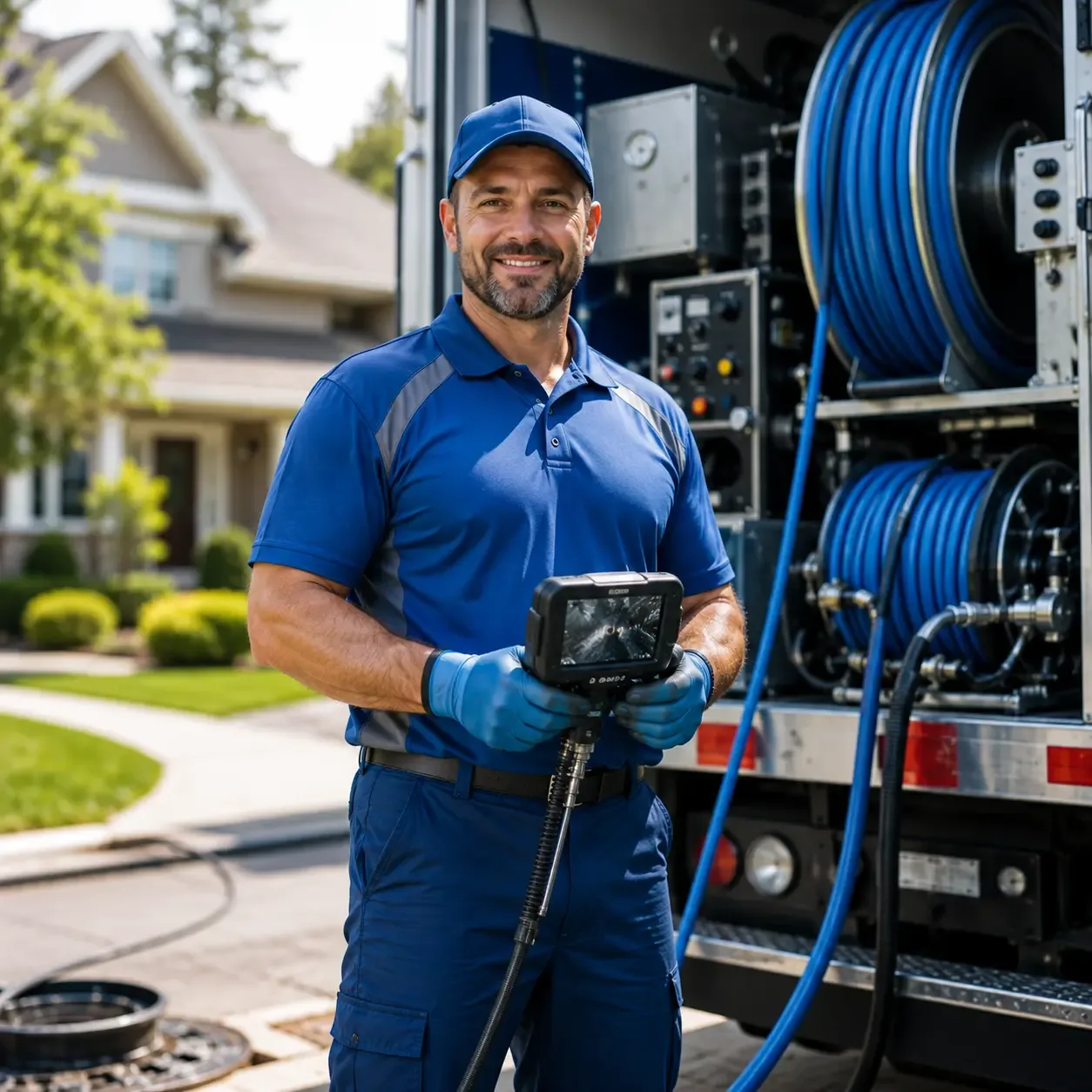 Local outdoor drain cleaning specialists in Stout, OH